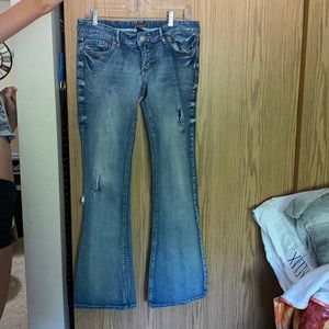 Vintage vanity low rise jeans